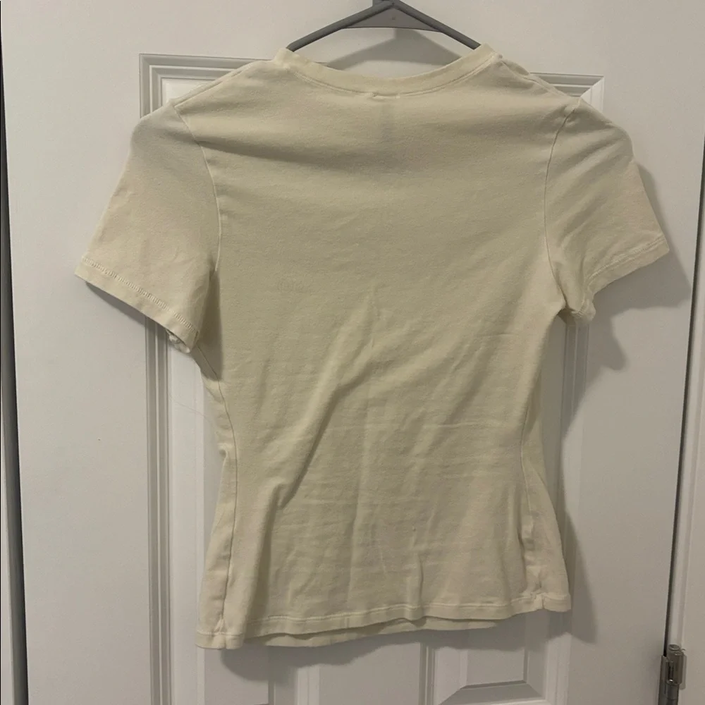 SKIMS Stretch Cotton Jersey T-Shirt - Picture 3 of 3